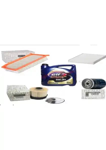 Clio 4 için Sert-Par Bakım Seti: Hava, Yağ, Mazot ve Polen Filtreleri Üzerine Detaylı Bilgi