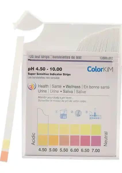 Colorkim Ph 4.5-10 Ölçer Test Çubukları: Hassas ve Güvenilir pH Ölçüm Çözümü