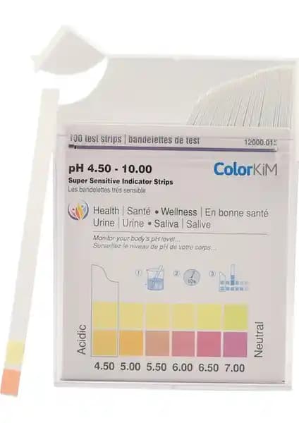 Colorkim Ph 4.5-10 Ölçer Test Çubukları: Hassas ve Güvenilir pH Ölçüm Çözümü