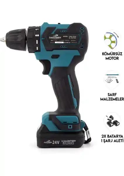 Dawreek Kömürsüz Vidalama MK24: Güçlü ve Dayanıklı Elektrikli Matkap ve Vidalama Cihazı