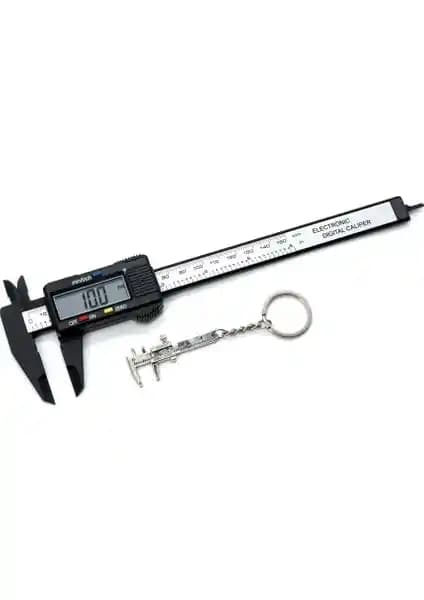 Doğuş 5169 Plastik Gövde Dijital Kumpas ve Anahtarlık ile Pratik Ölçüm Çözümü