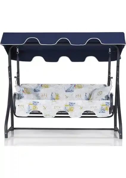 Erinöz 3 Kişilik Yatarlı Salıncak: Dayanıklı ve Estetik Bahçe Mobilyası