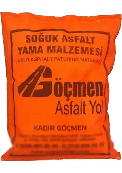Göçmen Asfalt Yol Soğuk Asfalt Yama Malzemesi: Dayanıklı ve Pratik Çözüm