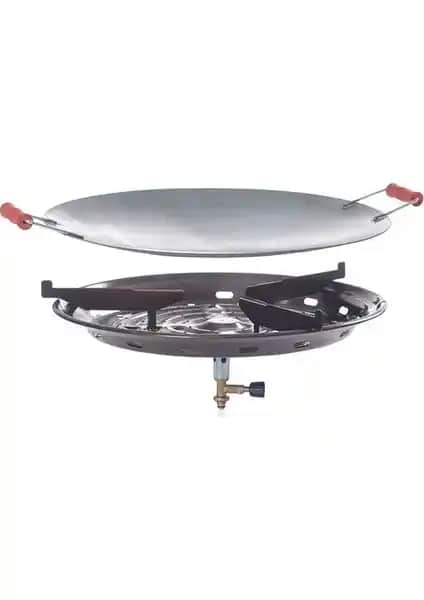 Güryan Tüplü Katmer ve Saç Kavurma Ocağı 45 cm ile Geleneksel Lezzetleri Modern Mutfakta Hazırlayın