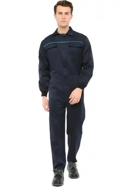 İş Tulumu Eko Lacivert Dayanıklı ve Fonksiyonel İş Kıyafeti Ürün Tanıtımı