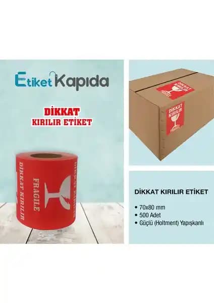 Kapıda Dikkat Kırılmaz Etiketi: Güvenli ve Dayanıklı Uyarı Çözümü