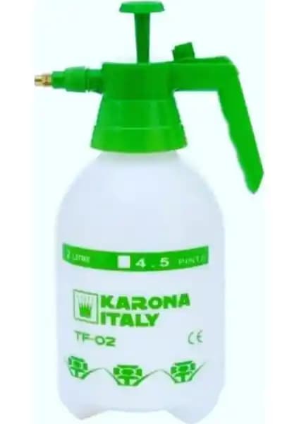 Karona Italy 2 Litre Püskürtme Makinesi Bahçe ve Bitki Bakımında Pratik Kullanım