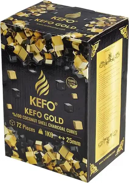 Kefo Gold Kömür 1kg: Yüksek Kalite ve Uzun Süreli Yanma Özelliğiyle Tanınan Kömür