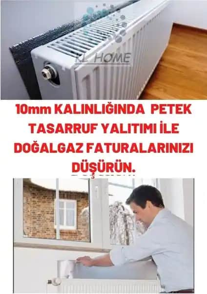 Kl Home 6'lı Isı Yalıtım Levhası Seti 10 mm Kalınlıkta ve Kolay Uygulama Avantajlarıyla