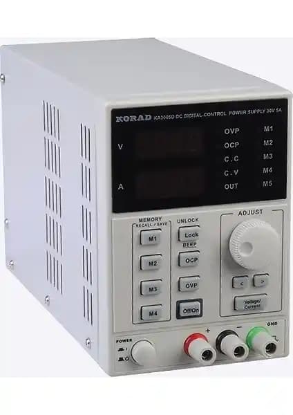 Korad KA3005D Güç Kaynağı: Hassas ve Güvenilir Elektronik Uygulama Çözümü