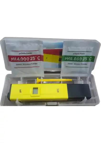 Laboratuvar ve Hobi Kullanımı İçin Dijital pH Ölçer 0-14 Arası Güvenilir ve Kullanışlı