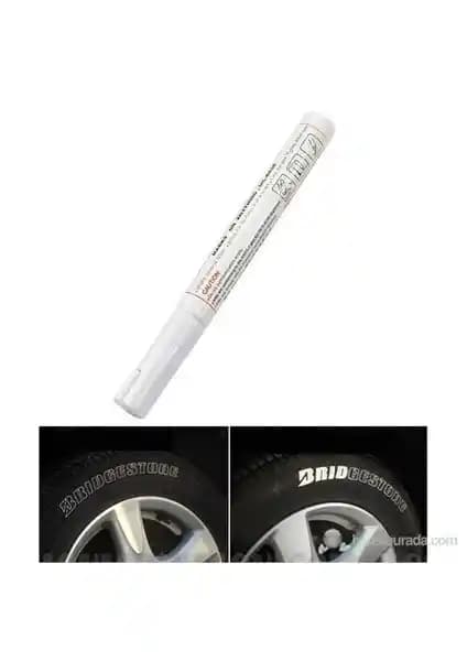 Lastikteki Yazıları Beyaz Renklendirme Kalemi 425932 ile Aracınıza Sportif Dokunuşlar