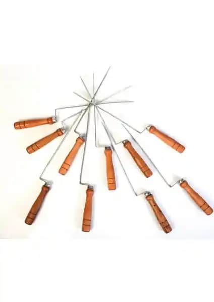 Lorbeer Erzurum Cağ Kebap Şişi: Dayanıklı ve Estetik Pişirme Aracı