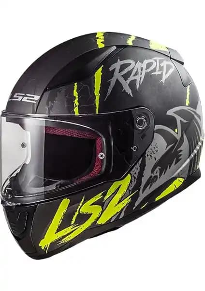 LS2 Rapid Raven Full Face Motosiklet Kaskı Güvenlik ve Konfor Özellikleri