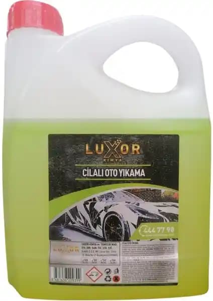 Luxor Kimya Cilalı Oto Yıkama 3 kg ile Aracınızı Parlatın ve Temiz Tutun