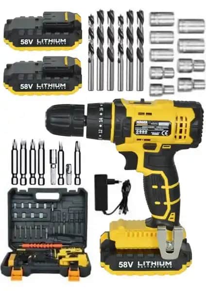 Mager Germany 58 W 5 Ah Darbeli Çift Akülü Vidalama Matkap İnceleme ve Özellikleri