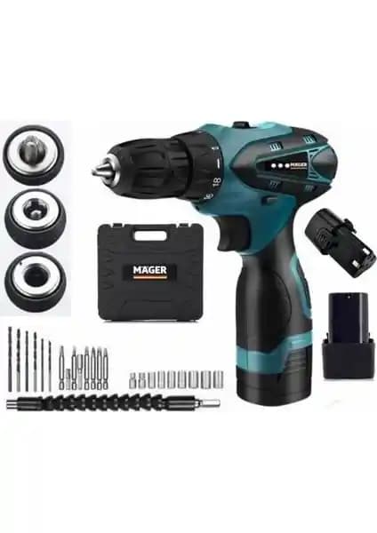 Mager MGR1020DRS Çift Akülü Li-Ion Bataryalı Şarjlı Matkap Özellikleri ve Kullanım Alanları