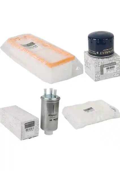 Mais Dacia Duster 1.5 Dci Filtre Bakım Seti ile Motor Performansını Koruyun ve Uzun Ömür Sağlayın