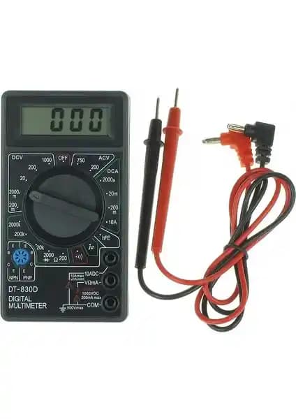 Marxlow DT-830D Dijital Multimetre: Uygun Fiyatlı ve Çok Yönlü Elektrik Ölçüm Aracı