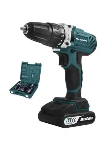 Max Extra MXP1960D Akülü Matkap: Güçlü, Ergonomik ve Çok Yönlü Kullanım İmkanı