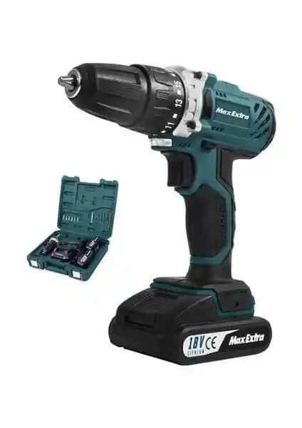 Max Extra MXP1960D Akülü Matkap: Güçlü, Ergonomik ve Çok Yönlü Kullanım İmkanı
