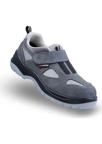 Mekap Policap 157 01 S1P Gri Süet Çelik Burunlu İş Ayakkabısı Güvenlik ve Konfor Bir Arada
