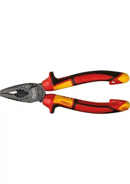 Milwaukee Kombine Pense 165mm VDE 1000V Güvenlik ve Dayanıklılık Özellikleri