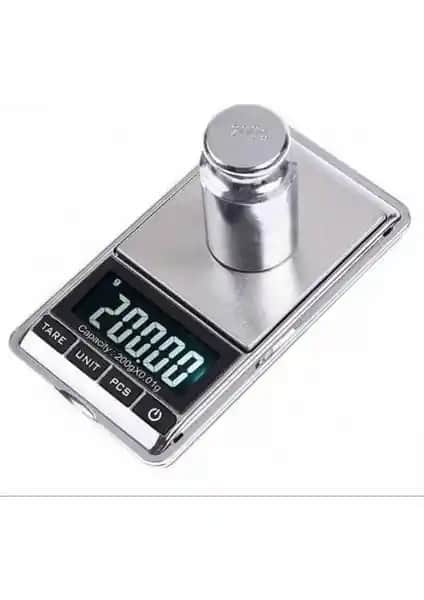 Mini Hassas Terazi 0-200g Taşınabilir ve Yüksek Hassasiyetli Ölçüm Aracı