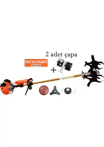 Mitsuyama Japon Benzinalı Yan Tırpan ve Toprak Çapalama Aleti Performans ve Çok Yönlülük Özellikleri