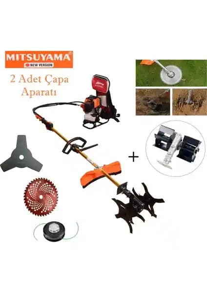 Mitsuyama Japon Toprak Çapalama Makinesi ve Sırt Tırpan: Güçlü ve Çok Yönlü Bahçe Ekipmanları