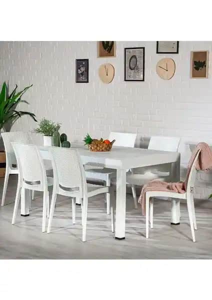 Mobetto Rattan ile Violet Rattan Bahçe ve Balkon Masa Takımı Karşılaştırması