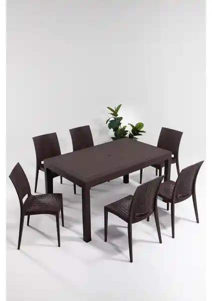 Mobetto Rattan Masa Takımı: Dayanıklı ve Estetik Dış Mekan Mobilyası Çözümleri