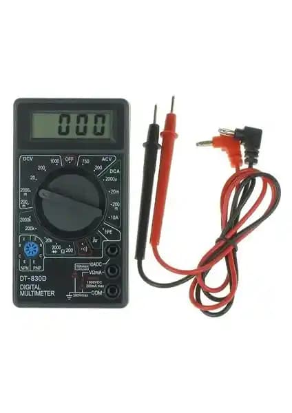 Multitester Multimetre 1000 Volt 090397 Güvenilir Elektrik Ölçüm Cihazı