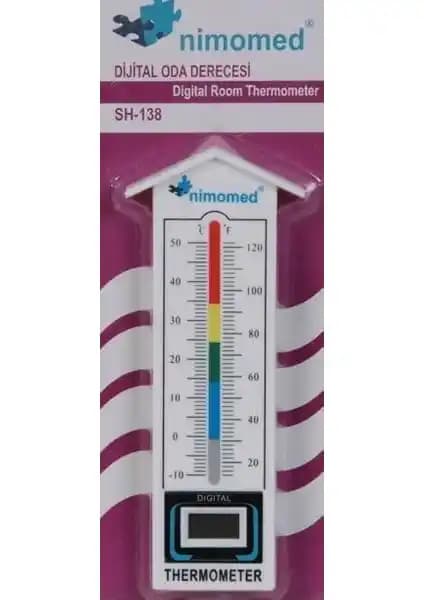 Nimomed Dijital Oda Derecesi: Hassas ve Pratik Sıcaklık Ölçüm Çözümü