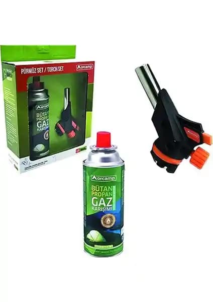 Orcamp Pürmüz Torch Seti: Kamp ve Açık Hava Etkinlikleri İçin Güvenilir Ateş Yakma Çözümü