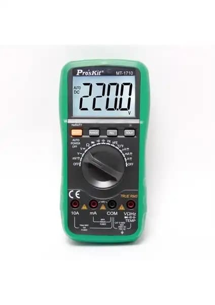 Proskit MT-1710 True-Rms Dijital Multimetre ile Güvenilir Elektrik ve Elektronik Ölçümleri
