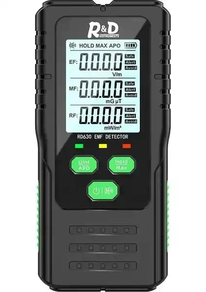 R&D EMF Metre Elektromanyetik ve Radyasyon Ölçümünde Güvenilir ve Çok Fonksiyonlu Cihaz