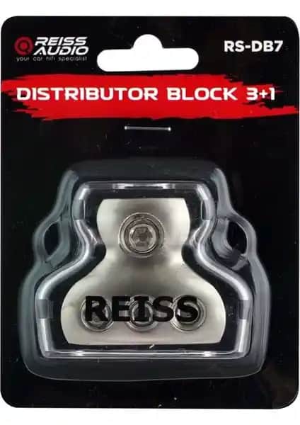 Reiss Audio RS-DB7 3+1 Dağıtıcı B-Blok Profesyonel Ses Sistemleri İçin Güçlü Çözüm