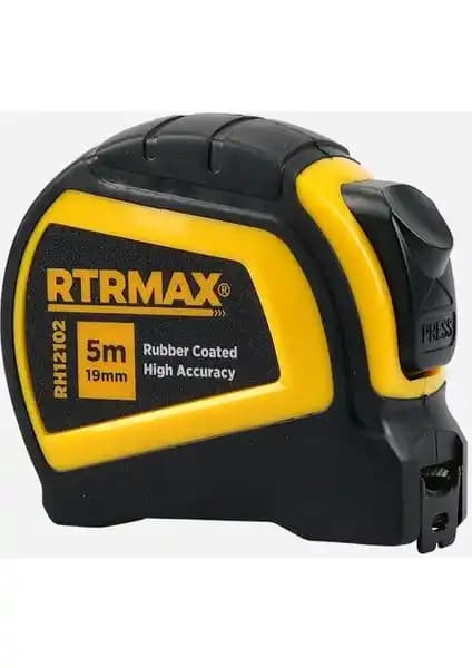RTRMAX RH12103 Profesyonel 5 Metre Şerit Metre Dayanıklı ve Hassas Ölçüm Çözümü