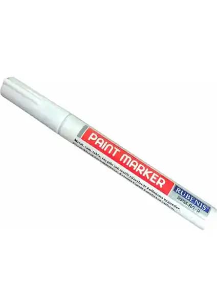 Rubenis Lastik Boyama Kalemi Beyaz ile Lastiklerinizi Yenileyin ve Kişiselleştirin