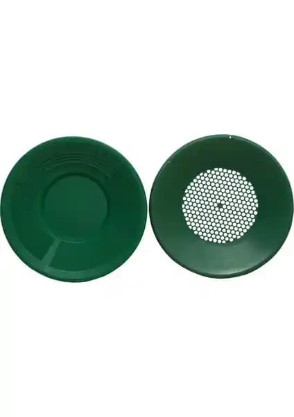 Silimo Gold Pan Altın Yıkama Tavası ve Süzgeç Seti - Dayanıklı ve Pratik Altın Arama Çözümü