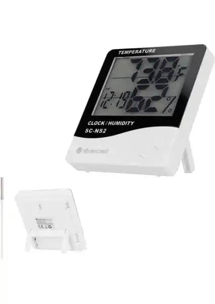 SilverCrest SC-NS2 Dijital Termometre: Güvenilir ve Çok Yönlü Sıcaklık Nem Ölçüm Cihazı