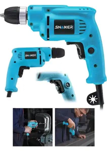 Snaiker 450 Watt Darbesiz Vidalama Matkap: Güçlü ve Dayanıklı Profesyonel Araç