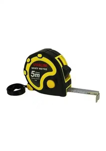 Starline 5 Metre Şerit Metre - Dayanıklı ve Hassas Ölçüm Aracı