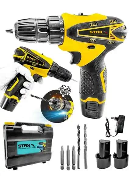 Staxx Power Çok Yönlü Güçlü Şarjlı Vidalama Matkap Seti Detaylı İnceleme ve Kullanıcı Yorumları