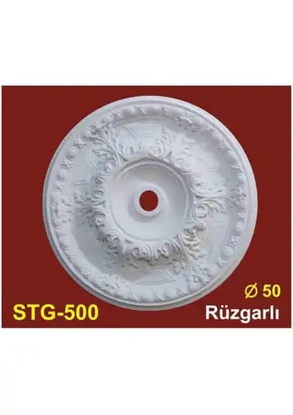 Stropiyer Tavan Lamba Göbek Rüzgarlı 50 Cm Modern ve Şık İç Dekorasyon Aksesuarı