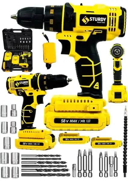 Sturdy 248 VF 14 AHH Çelik Şanzuman Bakır Sargılı Çift Akülü Şarjlı Matkap Özellikleri ve Kullanım İpuçları