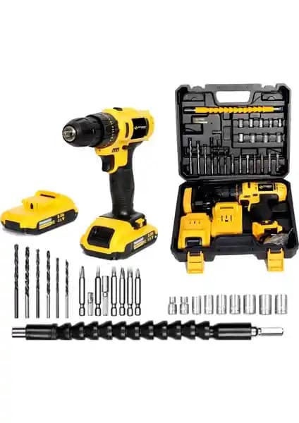 Sturdy 58V6AH Lion Çift Akülü Darbeli Turbo Şarjlı Vidalama Matkap Özellikleri ve Performansı