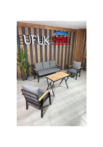 Ufuk Home Kavacık 3+1+1 Bahçe Takımı Modern ve Dayanıklı Tasarım Özellikleriyle