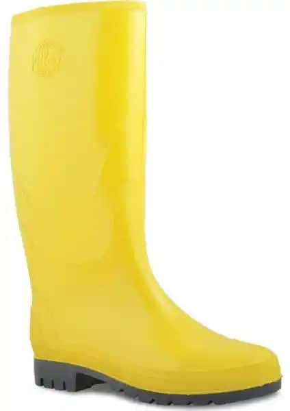 Ulaş PVC İşçi Çizmesi Merdane Uzun Sarı: Dayanıklı ve Güvenilir İş Ayakkabısı